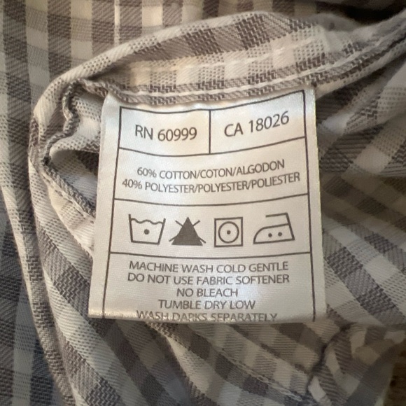 Tampa Bay Buccaneers Antigua Gray White Check 2XL Red BUCS LOGO LSleeve FBALL EC - Picture 9 of 10